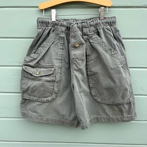 VTG OP Ocean Pacific M cargo utility high waisted shorts